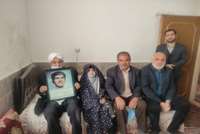 گزارش تصویری دیدار صمیمانه مسئولین شرکت مسکن و عمران قدس رضوی از خانواده گرانقدر شهدای دفاع مقدس